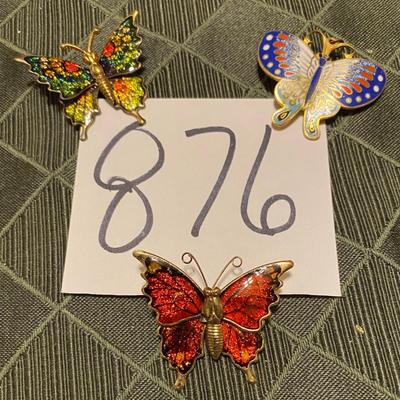 Butterfly Pins