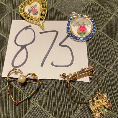 Mom and Grandma Pins