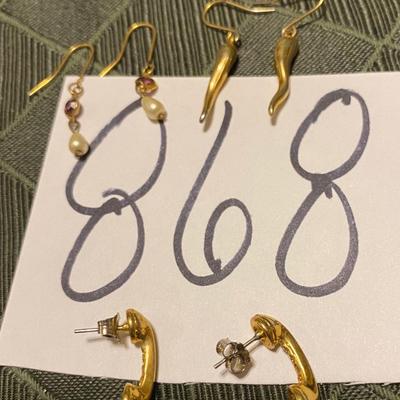 Pierced Earrings