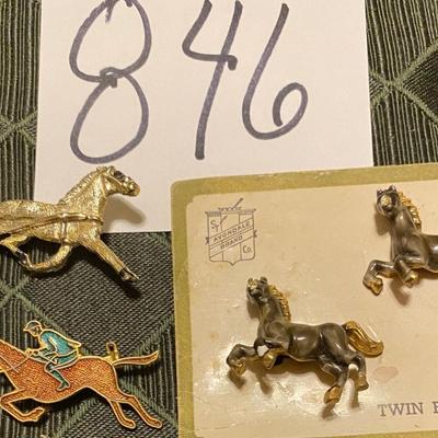 Vintage Horse Pins
