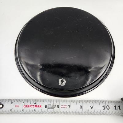 VINTAGE JAPANESE FLOWER ROUND TRAY