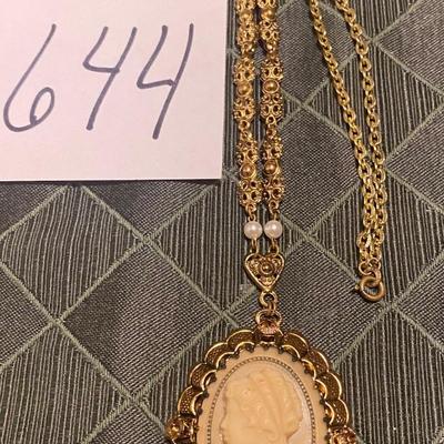 Germany Cameo Necklace