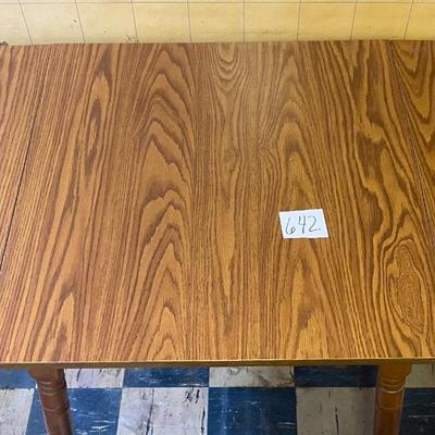 2 Chairs and Drop Leaf Table