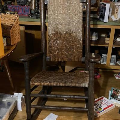 Beautiful very old rocking chair