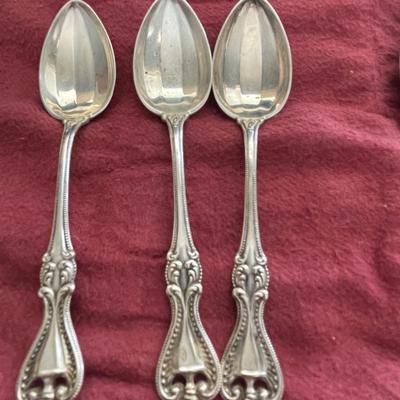 STERLING SILVER SPOONS