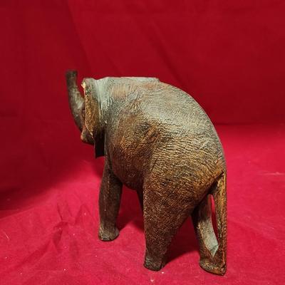 Wooden elephant