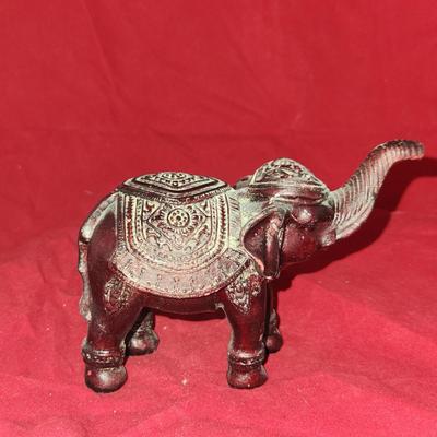 Wooden Elephant figure