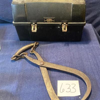 Vintage LunchBox and Ice Picker