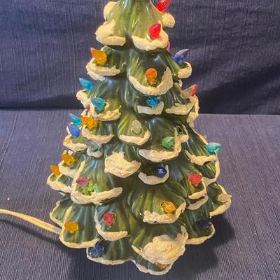 10â€ ceramic Christmas Tree