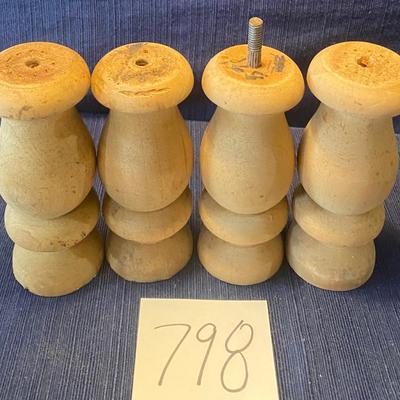 4 Wooden Legs