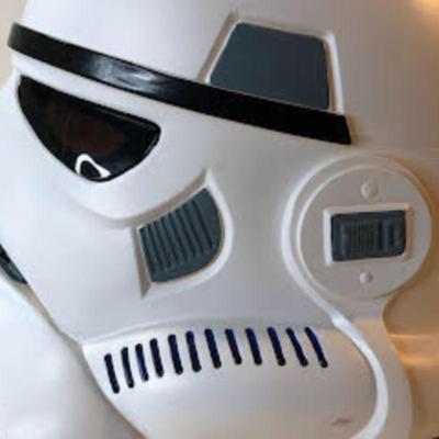 Storm troopers helmet, has a few scuffs see pics