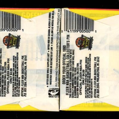 1990 FLEER BASKETBALL UNOPENED PACKS