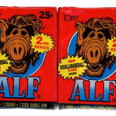 1990 TOPPS ALF UNOPENED PACKS