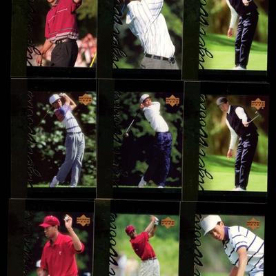 TIGER WOODS ROOKIE CARD LOT