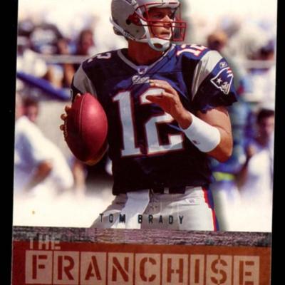 2004 FLEER TOM BRADY THE FRANCHISE