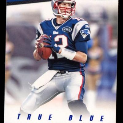 2012 ROOKIES AND STARS TOM BRADY TRUE BLUE