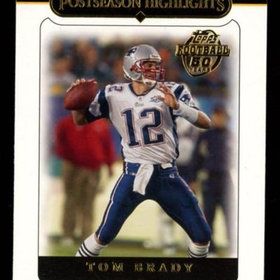 2005 TOPPS TOM BRADY
