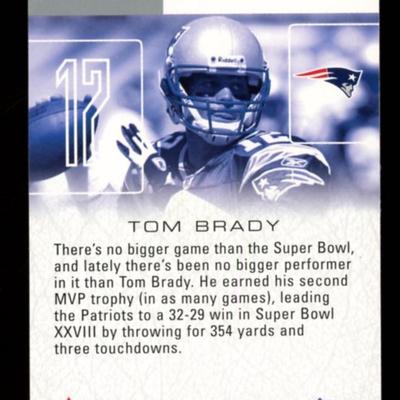 2004 FLEER ULTRA TOM BRADY