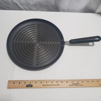 Circulon Frying Pan Round Grill Nonstick 12 Inch Hard Anodized Black 30CM
