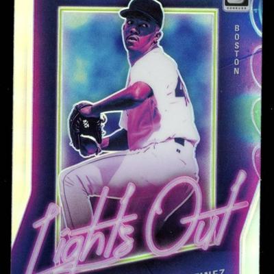 2021 Donruss Optic Pedro Martinez Lights Out Prizm
