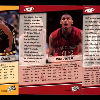 1999 PRESS PASS ROOKIE LOT