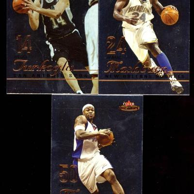 2003-04 FLEER MYSTIQUE BASKETBALL LOT OF 3