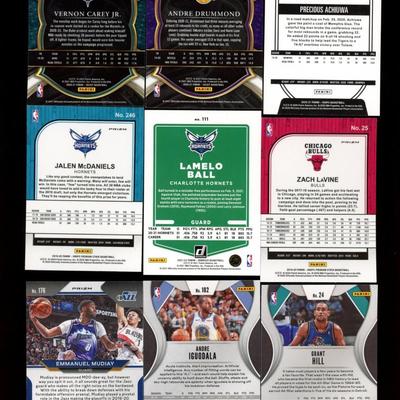 MODERN NBA LOT OF 9