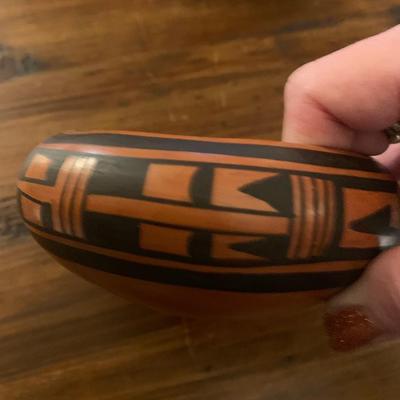 Native American pottery bowl