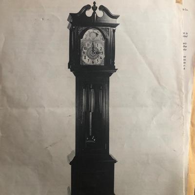 Emperor Model 300 grandfather clock