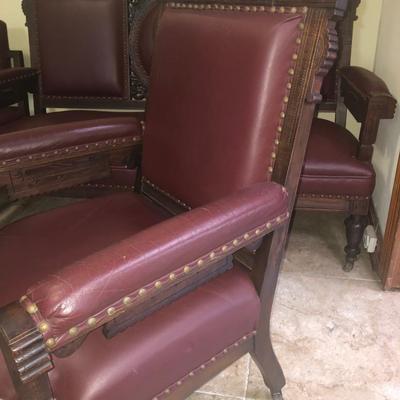 5 piece Victorian settee