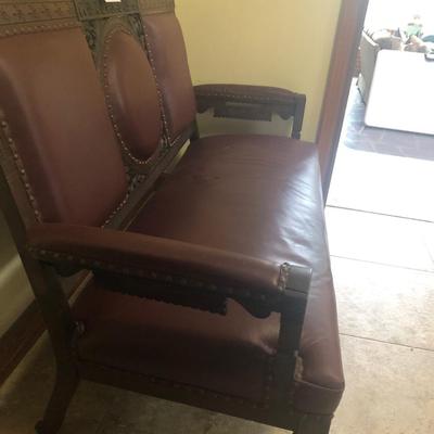 5 piece Victorian settee