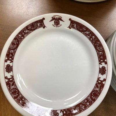 The Roosevelt hotel New Orleans dinner and salad plates