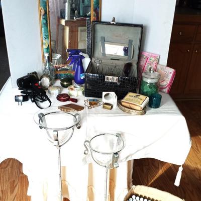 CARRY CASE-COLLECTABLE TRINKET BOXES-AND MORE