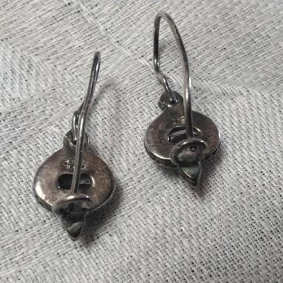 Vintage Amethyst 925 Earrings