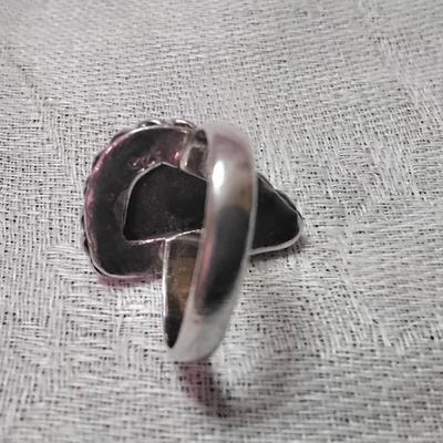 Gorgeous Turquoise 925 Ring Size 6.5