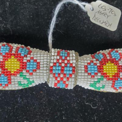 Paiute Beaded Bow Tie