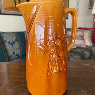 Franciscan Ceramic Harvest Wheat Hall Pitcher