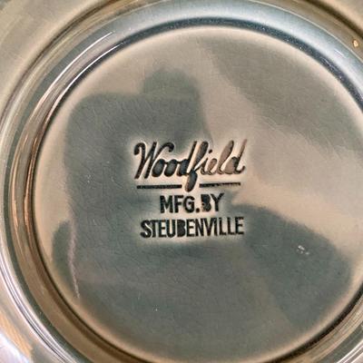 Steubenville Woodfield Ceramic Cups and Saucers 