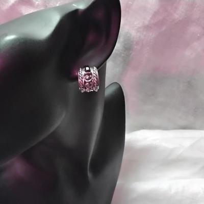 Elegant Onyx 925 Earrings