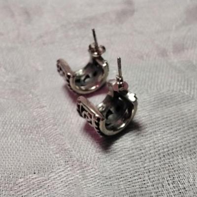 Elegant Onyx 925 Earrings