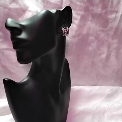 Elegant Onyx 925 Earrings