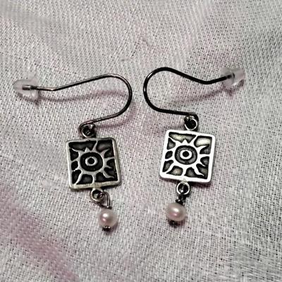 Kevin N Anna Cultured Pearl 950 Earrings