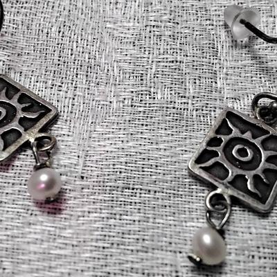 Kevin N Anna Cultured Pearl 950 Earrings