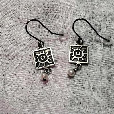Kevin N Anna Cultured Pearl 950 Earrings
