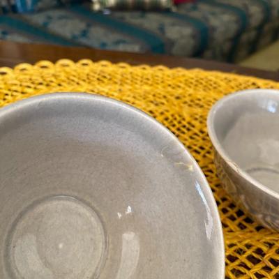 Steubenville Woodfield Ceramic Cups and Saucers 