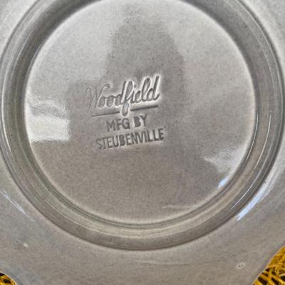 Steubenville Woodfield Ceramic Cups and Saucers 