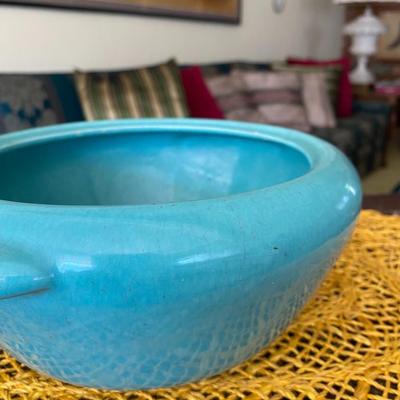 Vintage Hoenig Blue Ceramic Bowl