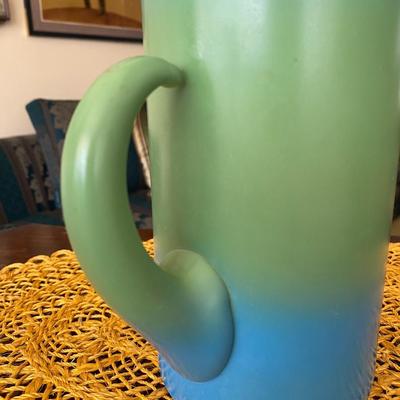 Midcentury WV Blendo Martini Pitcher Bermuda Twist Pattern