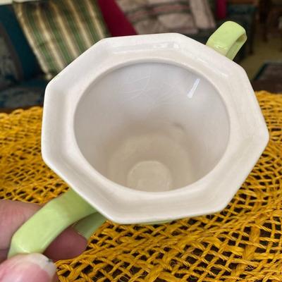 Midcentury Independece Ironstone Sugar and Creamer
