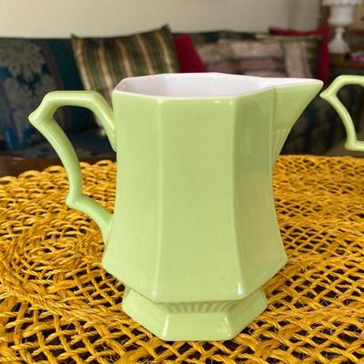 Midcentury Independece Ironstone Sugar and Creamer